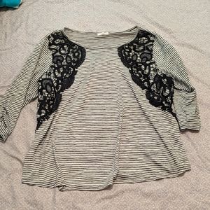 Maurice's 3/4 sleeve shirt